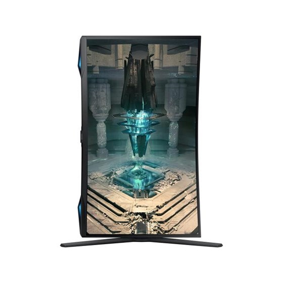 Monitor Samsung Odyssey G65B, 32" QHD, VA, 240Hz 1ms, DP, HDMI, USB, LAN, Pivot, AMD FreeSync, Zakrivljen, Zvučnici, Crna, LS32BG650EUXEN