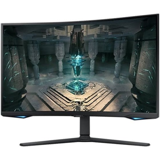 Monitor Samsung Odyssey G65B, 32" QHD, VA, 240Hz 1ms, DP, HDMI, USB, LAN, Pivot, AMD FreeSync, Zakrivljen, Zvučnici, Crna, LS32BG650EUXEN