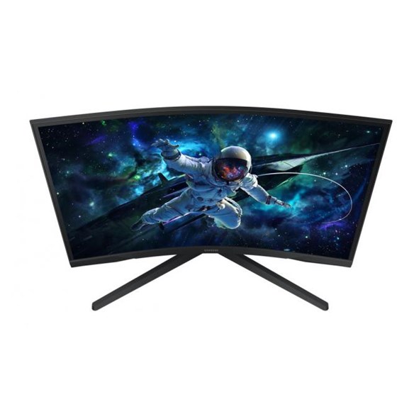 Monitor Samsung Odyssey G5 G55C, 27" QHD, VA, 165Hz 1ms, DP, HDMI, AMD FreeSync, Zakrlivljen, Crni, LS27CG552EUXEN