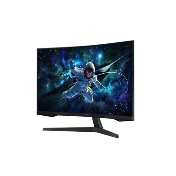 Monitor Samsung Odyssey G5 G55C, 32" QHD, VA, 165Hz 1ms, DP, HDMI, AMD FreeSync, Zakrlivljen, Crni, LS32CG552EUXEN