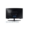 Monitor Samsung Odyssey G5 G55C, 32" QHD, VA, 165Hz 1ms, DP, HDMI, AMD FreeSync, Zakrlivljen, Crni, LS32CG552EUXEN