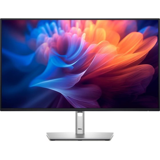 Monitor Dell P2725HE, 27" FHD, IPS, 100Hz 5ms, HDMI, DP, LAN, USB-C, USB-A, USB-B, Pivot, Srebrno / Crna
