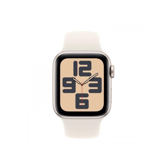 Apple Watch SE2 v3 GPS 40mm Starlight Alu Case with Starlight Sport Band - S/M