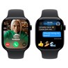 Apple Watch Series 10 GPS 46mm Jet Black Alu Case with Black Sport Band - M/L