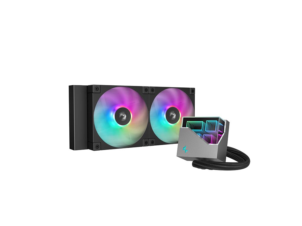 Vodeno Hlađenje DeepCool LT240 ARGB, 240mm, RGB, black