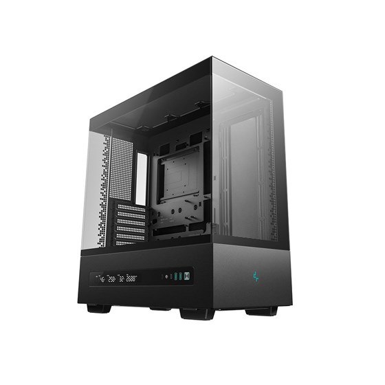 Kućište DeepCool CH690 DIGITAL, ATX, Midi-Tower, LCD, Tempered glass, Black