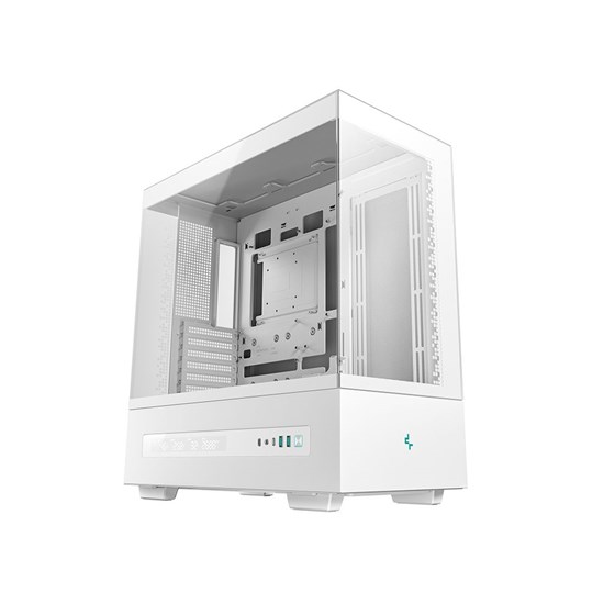 Kućište DeepCool CH690 DIGITAL, ATX, Midi-Tower, LCD, Tempered glass, White