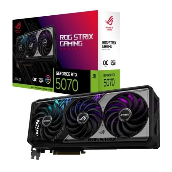 Grafička kartica Asus nVidia GeForce ROG Strix RTX 5070 OC Edition 12GB GDDR7, 90YV0M80-M0NA00