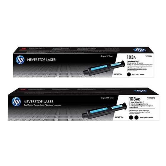 Toner HP 103AD Neverstop Toner Reload Kit 2-Pack P/N: W1103AD
