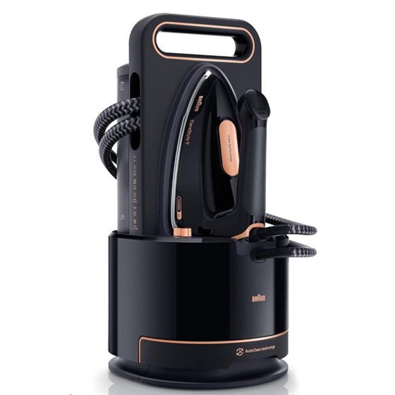 Braun parna postaja IS9090BK 2700W, 750g/min udar pare, 9 bara