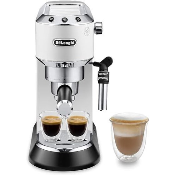 DeLonghi aparat za kavu Dedica EC685.W 15bara espresso-pump bijeli