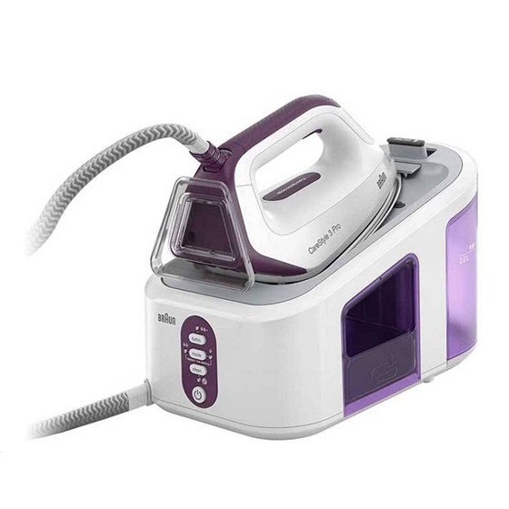 Braun parna postaja IS3155VI CareStyle 3 Pro 2400W 6.5bara bijelo-ljubičasta