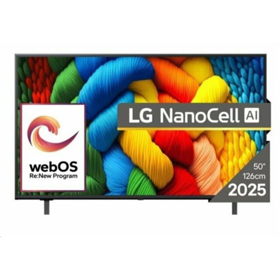 TV LG 50NANO80A3B 55" 4K UHD, LED, Smart TV, 50NANO80A3B