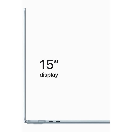 Apple MacBook Air mc7c4cr/a, 15.3/SKY BLUE/M4 10C CPU/10C GPU/16GB/512GB-CRO
