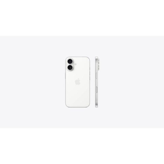Apple iPhone 16, 6.1", 8GB/128GB, iOS 18, White, mye93sx/a