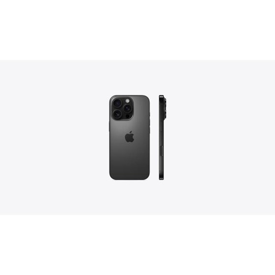 Apple iPhone 16 Pro, 6.3", 8GB/128GB, iOS 18, Black Titanium, mynd3sx/a