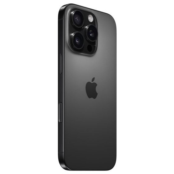 Apple iPhone 16 Pro, 6.3", 8GB/128GB, iOS 18, Black Titanium, mynd3sx/a