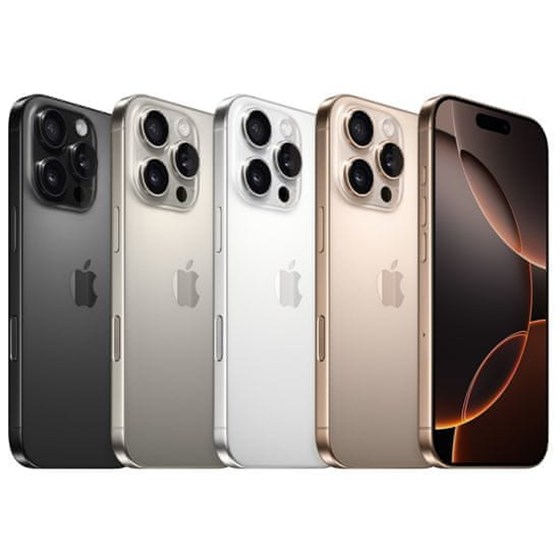 Apple iPhone 16 Pro, 6.3", 8GB/128GB, iOS 18, Natural Titanium, myng3sx/a