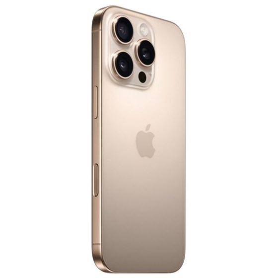 Apple iPhone 16 Pro, 6.3", 8GB/256GB, iOS 18, Desert Titanium, mynk3sx/a