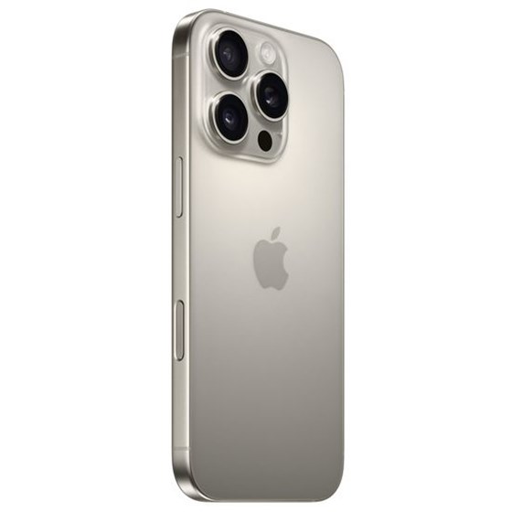 Apple iPhone 16 Pro, 6.3", 8GB/256GB, iOS 18, Natural Titanium, mynl3sx/a