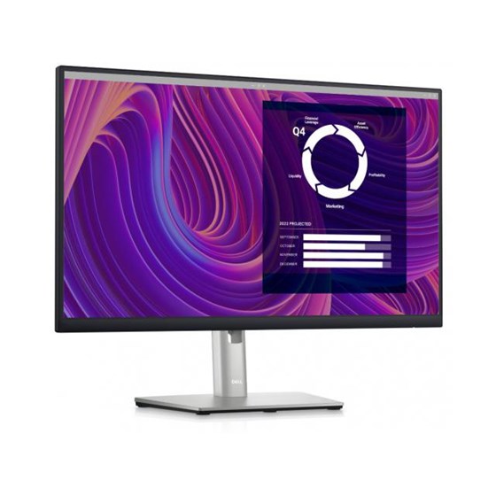 Monitor Dell P2423D, 23.8" QHD, IPS, 60Hz 5ms, DP, HDMI, USB, Pivot, Srebrno / Crni 