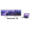 Monitor Dell Flat panel 27" U2725QE 4K with Thunderbolt, 27" LED (IPS Black; 2xDP1.4/HDMI2.1/2xTB4/5xUSB 3.2/1xAudio; Power Delivery 140W, 3840x2160@120Hz,Pivot