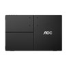 Monitor AOC 16T3EA, 15.6 " FHD, IPS, 60Hz, 4 ms, 1x USB-C, Crni