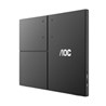 Monitor AOC 16T3EA, 15.6 " FHD, IPS, 60Hz, 4 ms, 1x USB-C, Crni