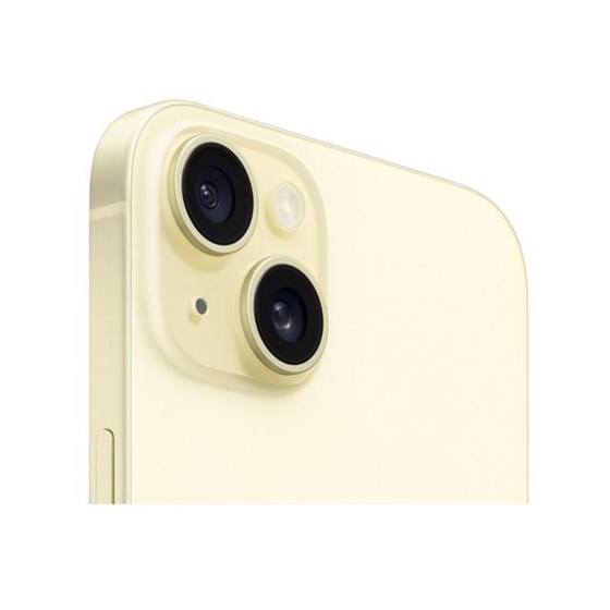 Apple iPhone 15 Plus, 6.7", 6GB/128GB, iOS 17, Yellow, mu123sx/a
