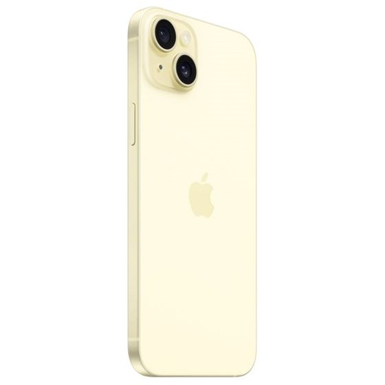 Apple iPhone 15 Plus, 6.7", 6GB/128GB, iOS 17, Yellow, mu123sx/a