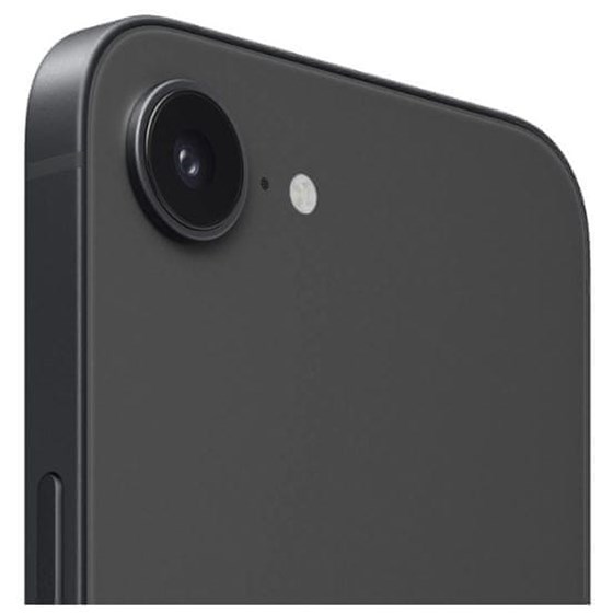 Apple iPhone 16e, 6.1", 128GB, iOS 18, Black, md1q4sx/a