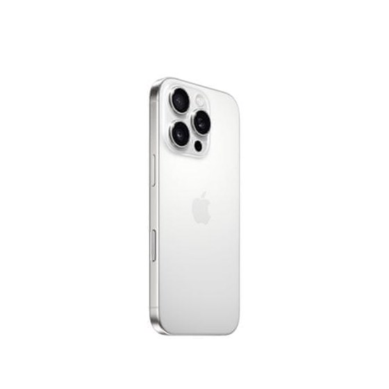 Apple iPhone 16 Pro, 6.3", 8GB/512GB, iOS 18, White Titanium, mynm3sx/a