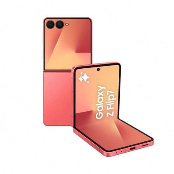Smartphone Samsung Galaxy Z Flip 7, 12GB/512GB, Red, SM-F766BZRHEUE