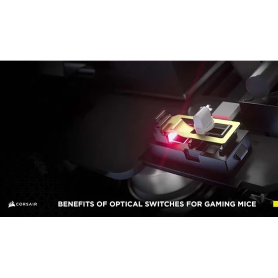 CORSAIR M65 RGB ELITE Tunable FPS Gaming Mouse, Black, Backlit RGB LED, 18000 DPI, Optical (EU version)