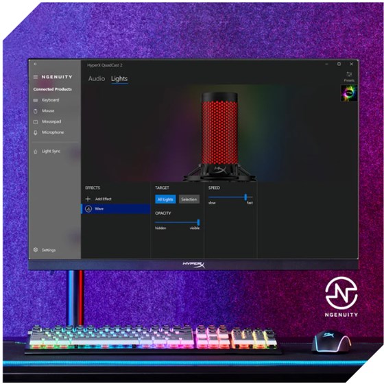 Mikrofon HP HyperX QuadCast 2, 872V1AA