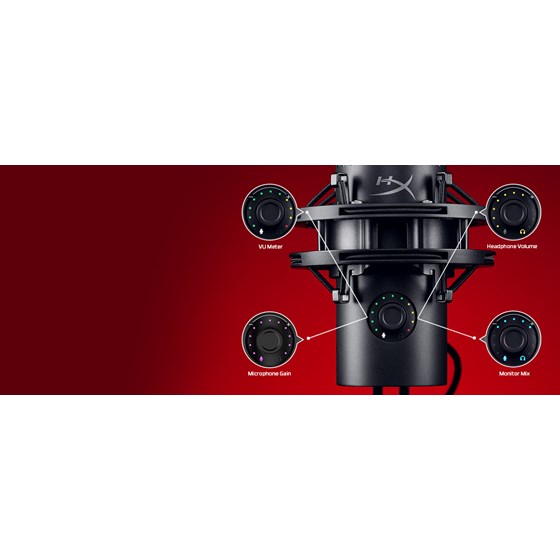 Mikrofon HP HyperX QuadCast 2 S, 9A273AA