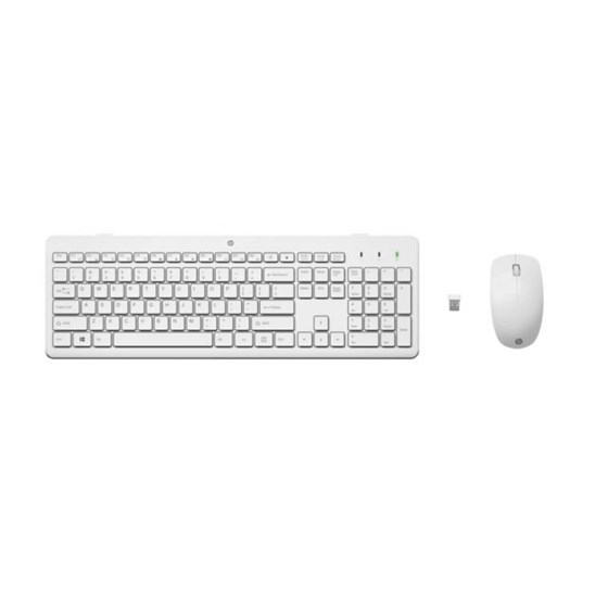 Tipkovnica i miš Bežična HP 230 Wireless Keyboard + miš Combo bijela P/N: 3L1F0AA