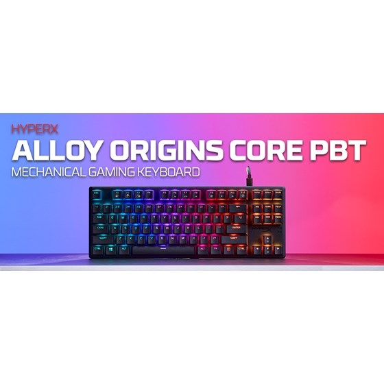Tipkovnica HP HyperX Alloy Origins Mehanička Gaming Keyboard RGB lighting, 639N9AA