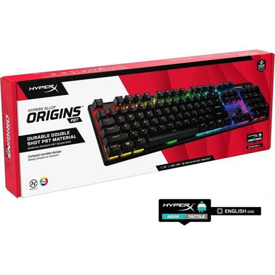 Tipkovnica HP HyperX Alloy Origins Mehanička, 639N5AA