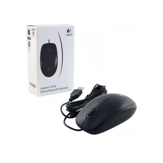 Miš Logitech B100 Optical USB Crni P/N: 910-003357 