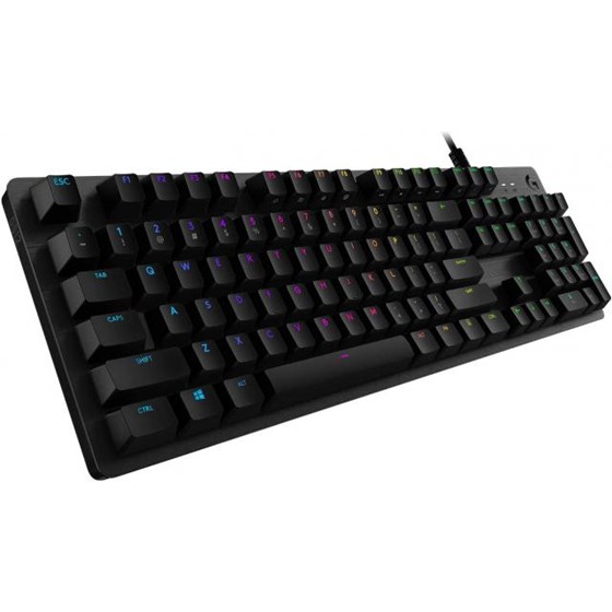 Tipkovnica Žična Logitech G512 CARBON with GX Red switches crna P/N: 920-009370