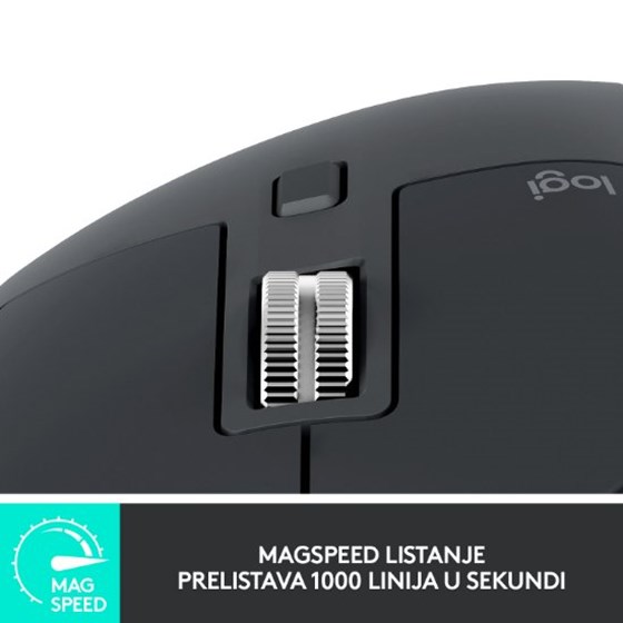 Miš Logitech MX Master 3S Performance Wireless Graphite P/N: 910-006559