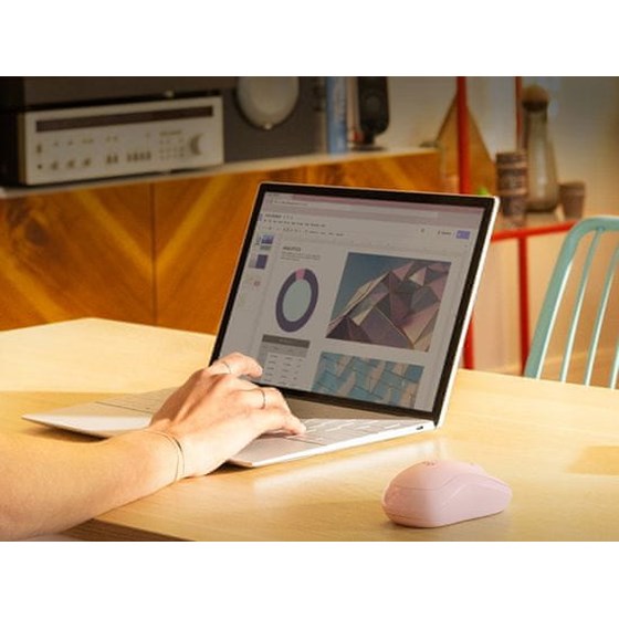 Miš Logitech M240 Silent Bluetooth Rose P/N: 910-007121