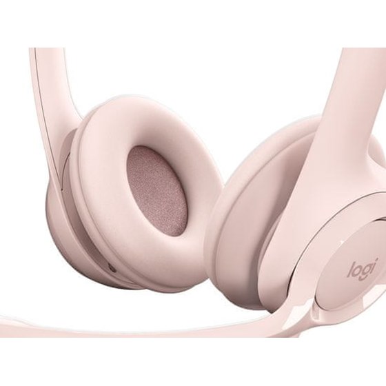 Slušalice Logitech H390 + mikrofon Roze P/N: 981-001281