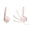 Slušalice Logitech H390 + mikrofon Roze P/N: 981-001281