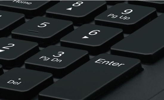 Tipkovnica Žična Logitech K280 USB crna P/N: 920-005217