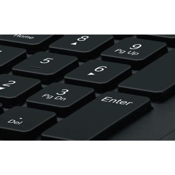 Tipkovnica Žična Logitech K280 USB crna P/N: 920-005217