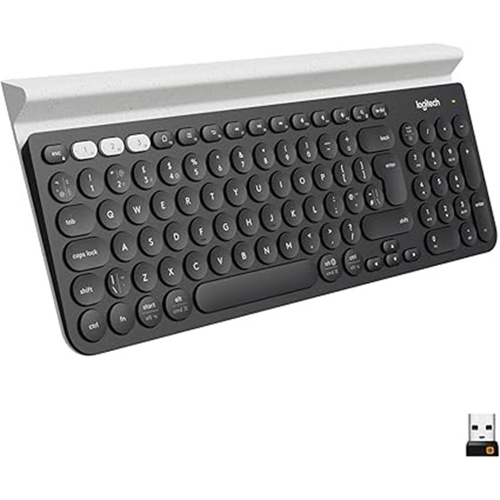 Tipkovnica Bežična Bluetooth Logitech K780 Wireless multi-device crna P/N: 920-008042