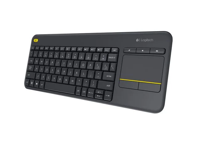 Tipkovnica Bežična Logitech K400+ Wireless Touch Crna P/N: 920-008385