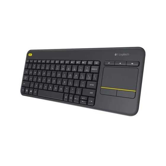 Tipkovnica Bežična Logitech K400+ Wireless Touch Crna P/N: 920-008385